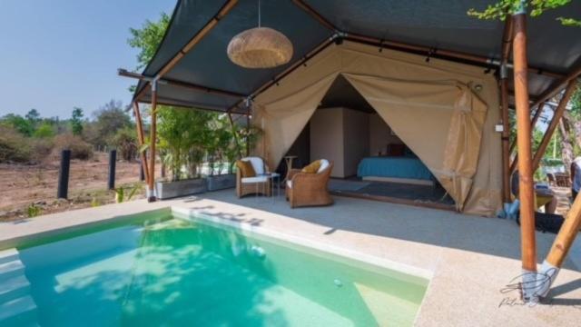 Elephant View Camp Ban Huai Thawai Exterior foto